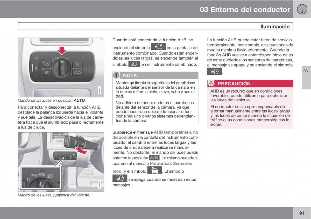 Volvo V70 III 3 manual del propietario / page 93