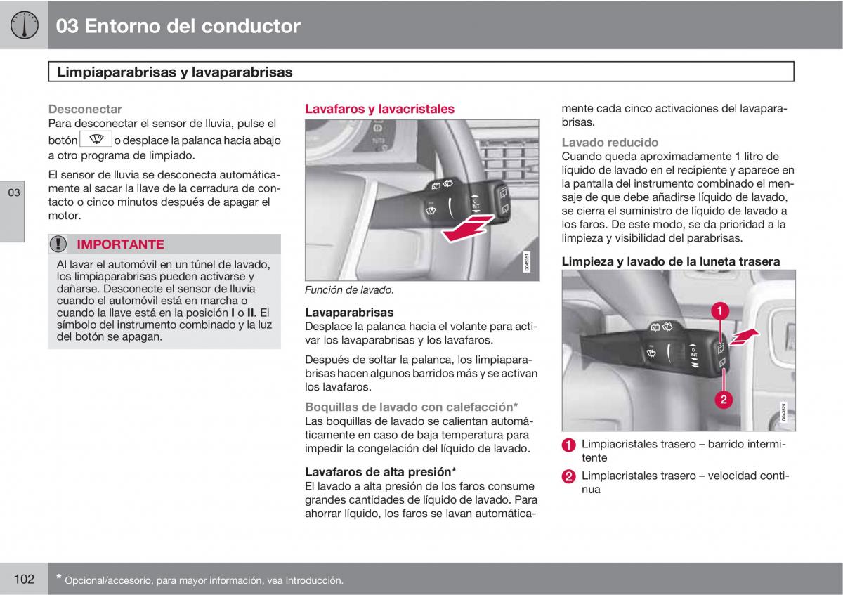 Volvo V70 III 3 manual del propietario / page 104