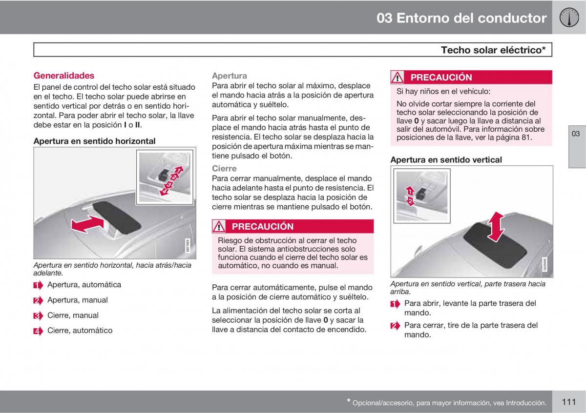 Volvo V70 III 3 manual del propietario / page 113