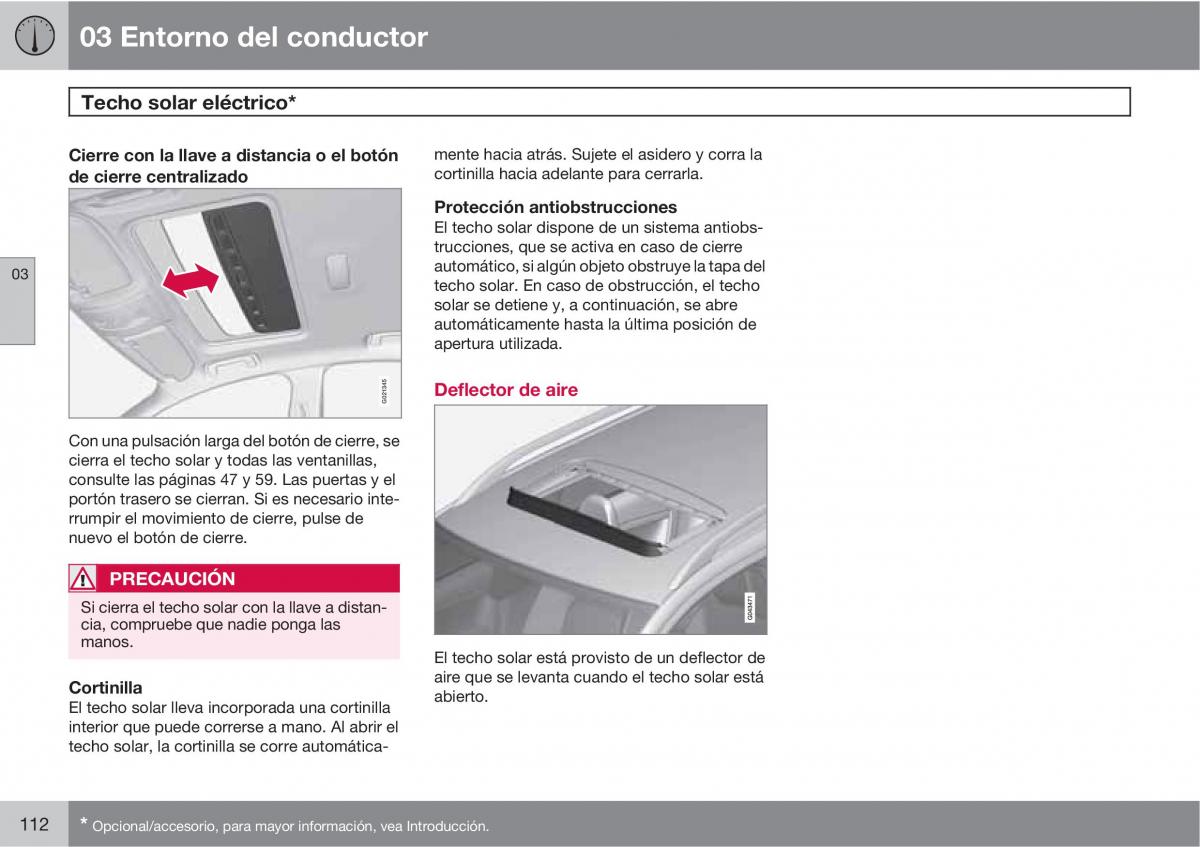 Volvo V70 III 3 manual del propietario / page 114