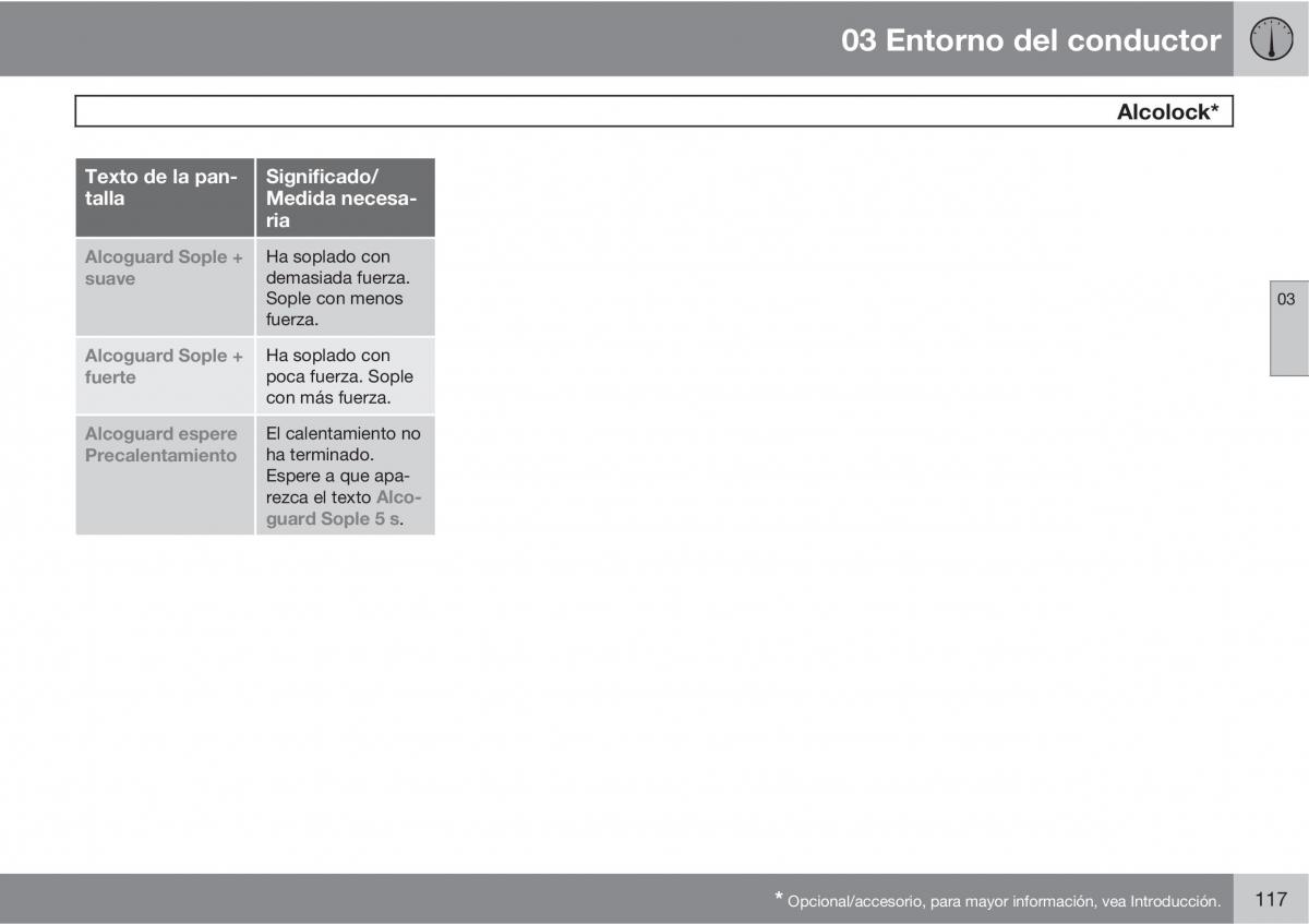 Volvo V70 III 3 manual del propietario / page 119