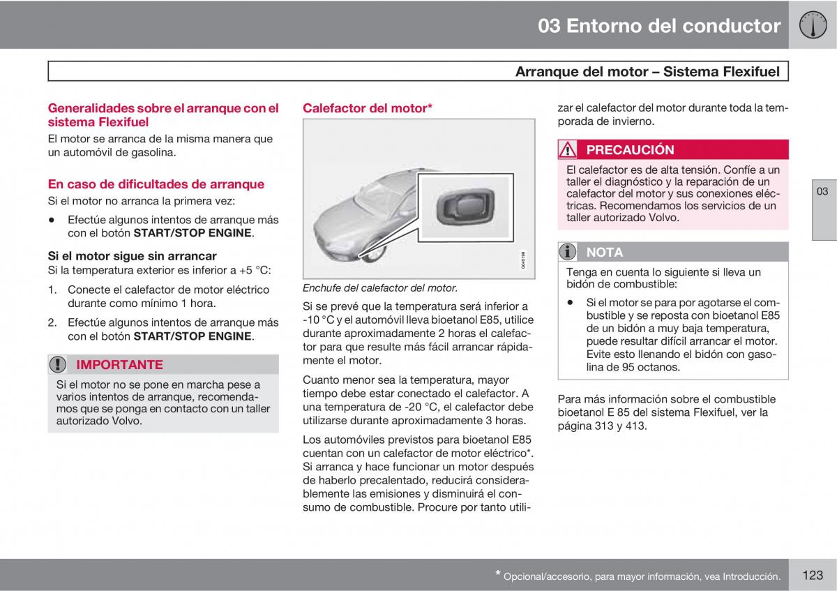 Volvo V70 III 3 manual del propietario / page 125