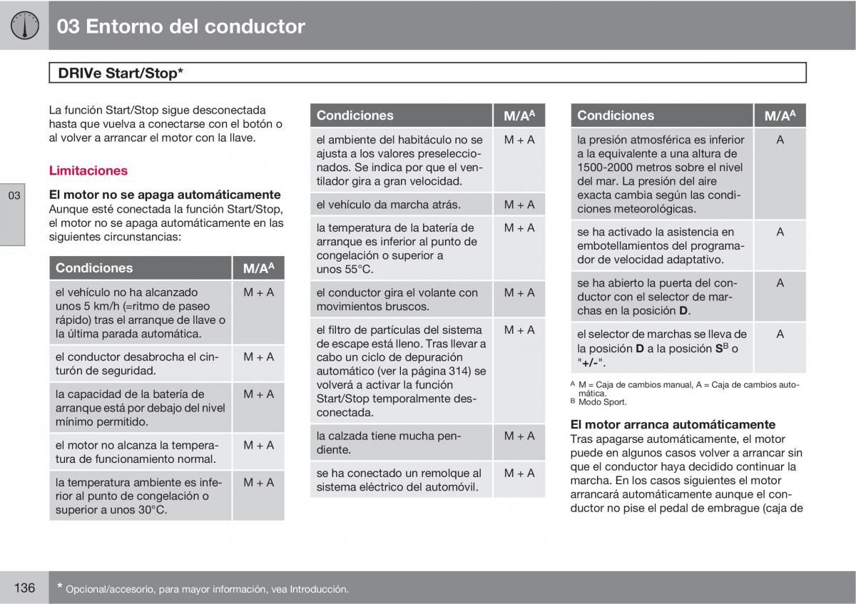 Volvo V70 III 3 manual del propietario / page 138