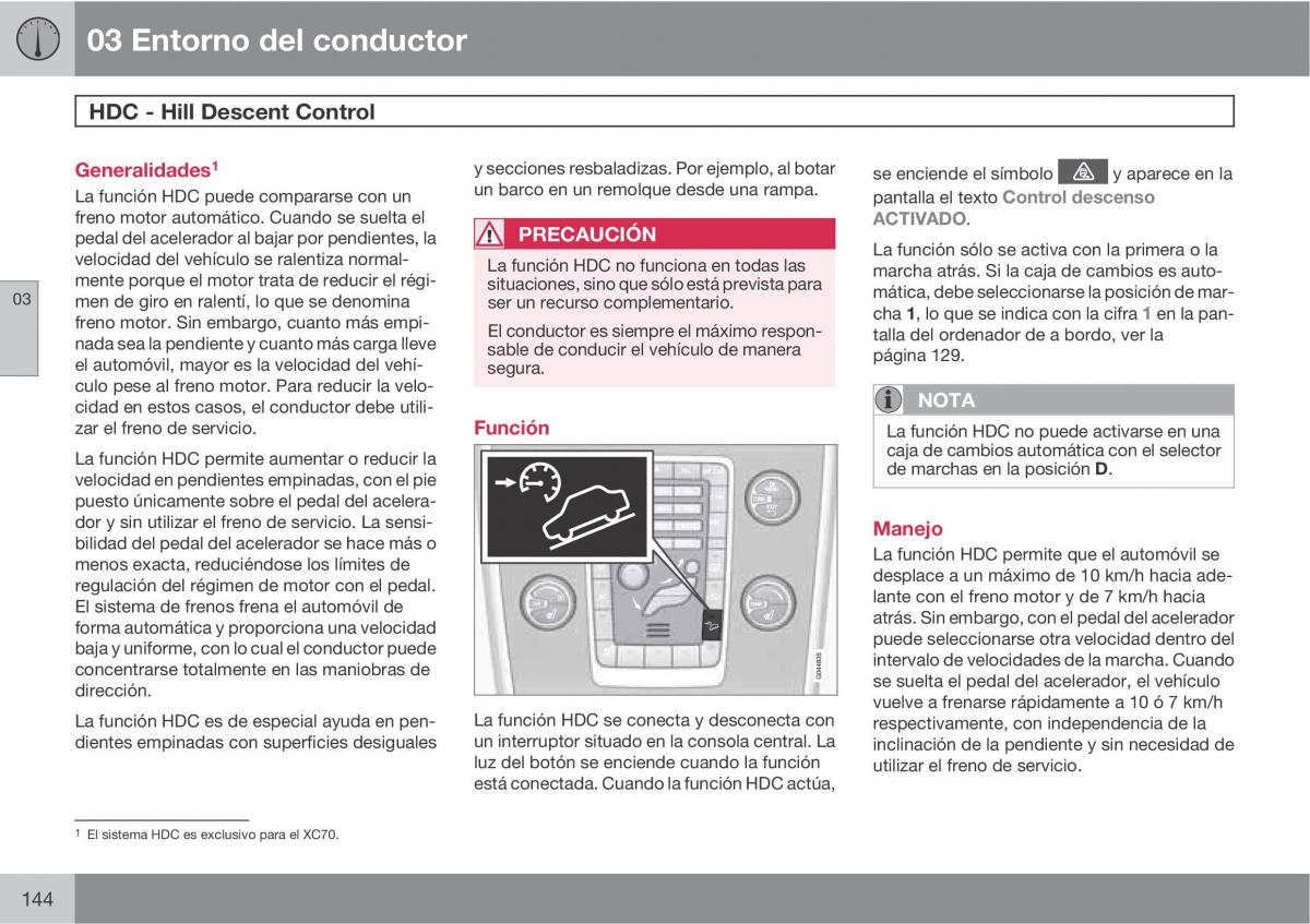 Volvo V70 III 3 manual del propietario / page 146