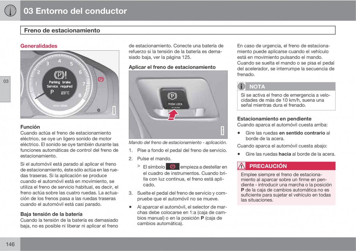 Volvo V70 III 3 manual del propietario / page 148