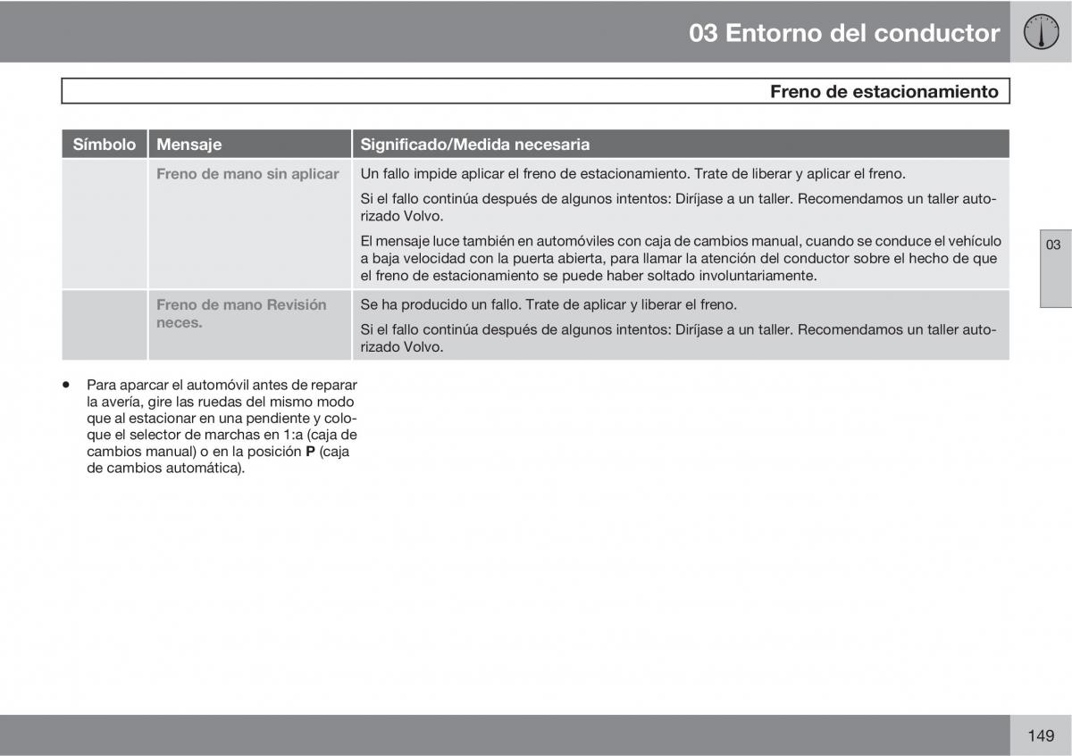 Volvo V70 III 3 manual del propietario / page 151