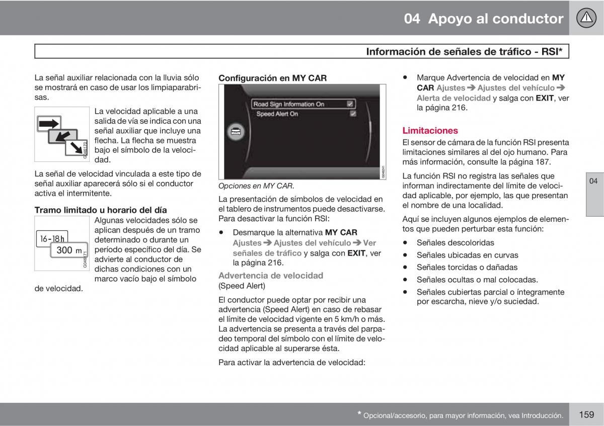 Volvo V70 III 3 manual del propietario / page 161