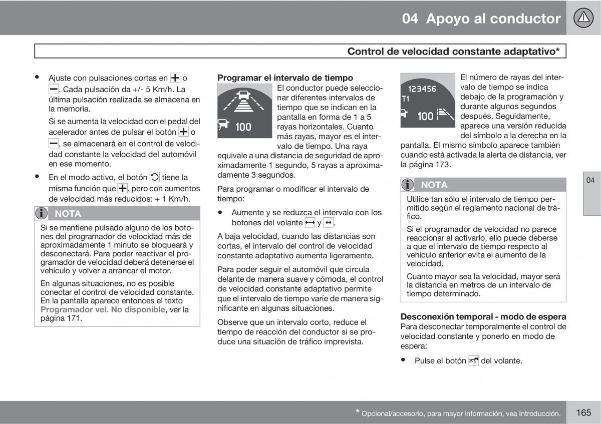 Volvo V70 III 3 manual del propietario / page 167