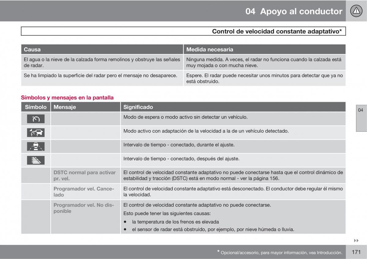 Volvo V70 III 3 manual del propietario / page 173