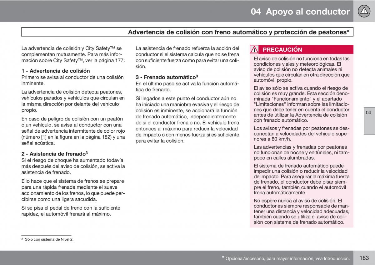 Volvo V70 III 3 manual del propietario / page 185