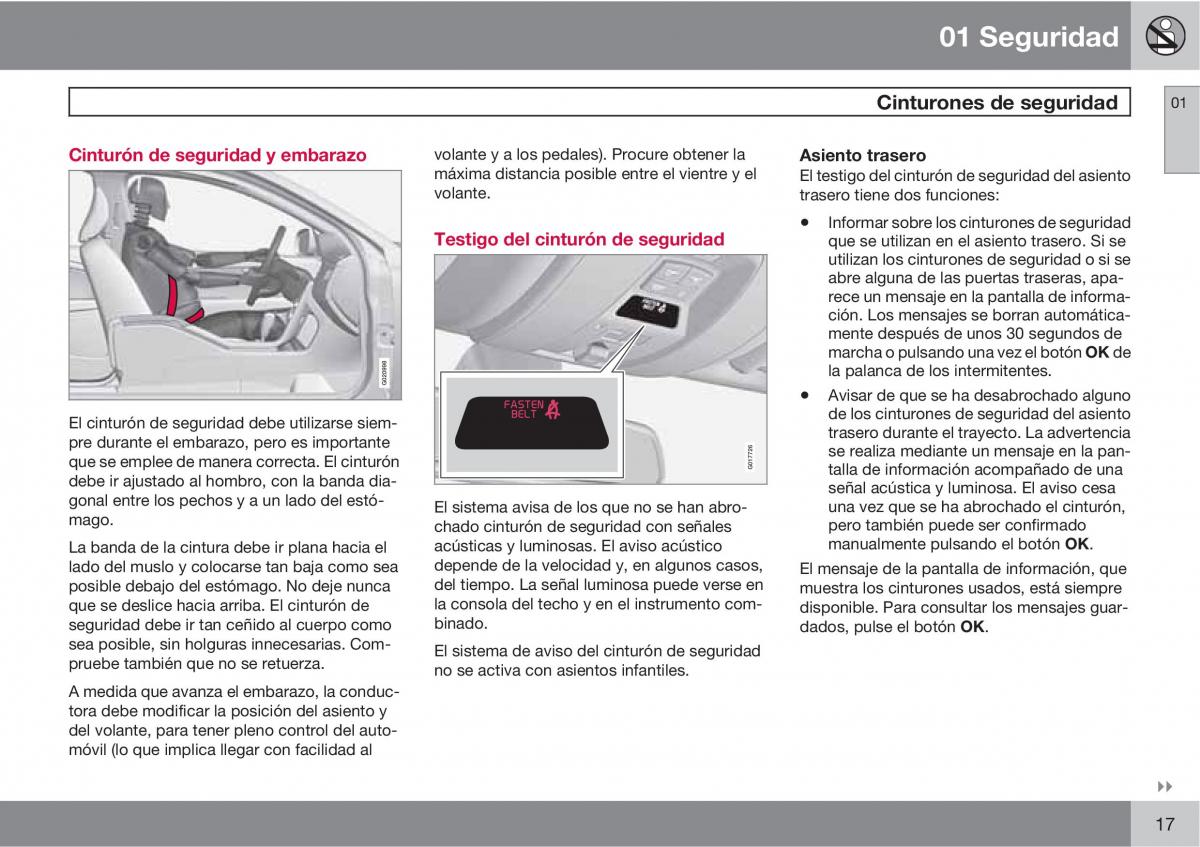 Volvo V70 III 3 manual del propietario / page 19