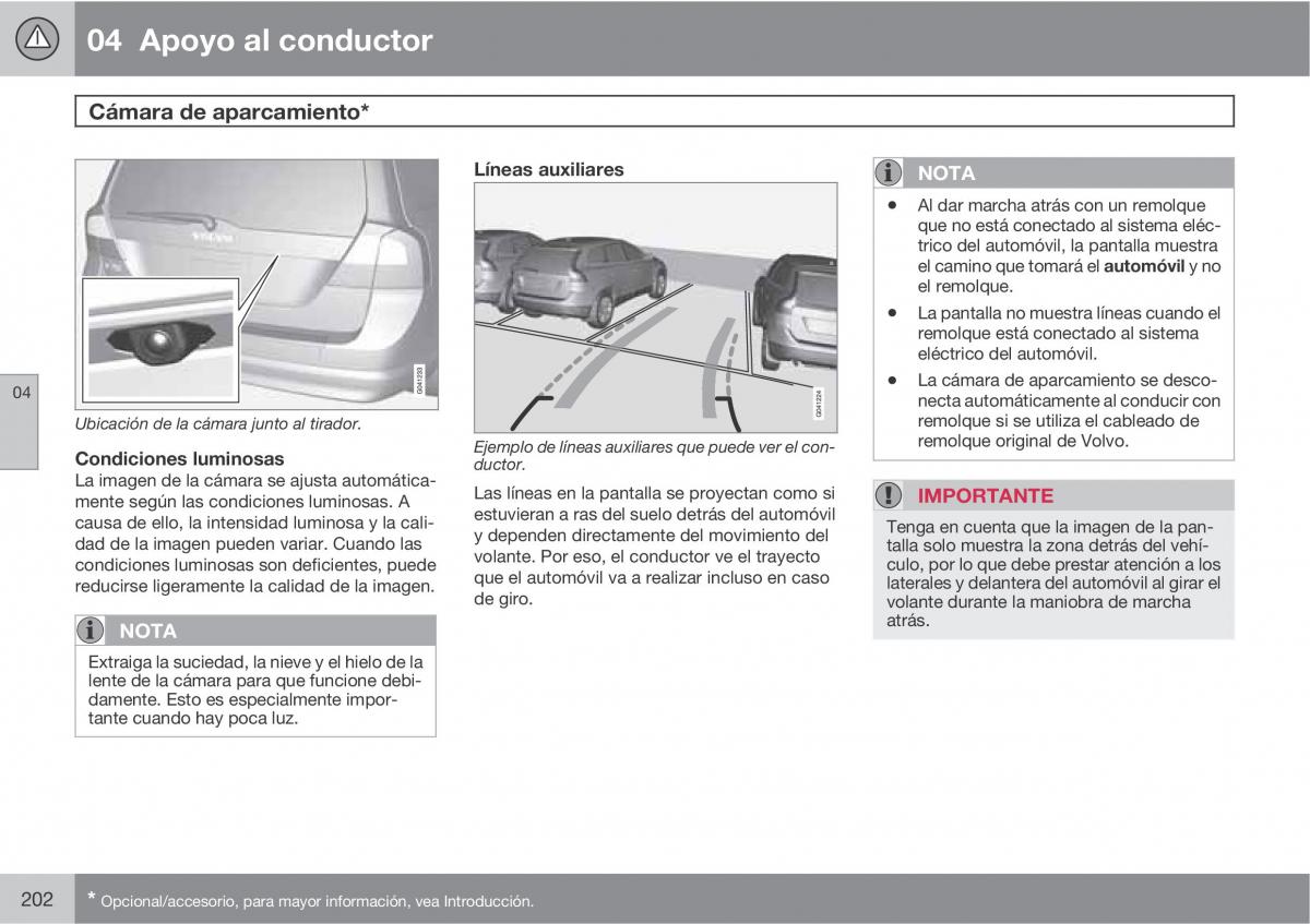 Volvo V70 III 3 manual del propietario / page 204