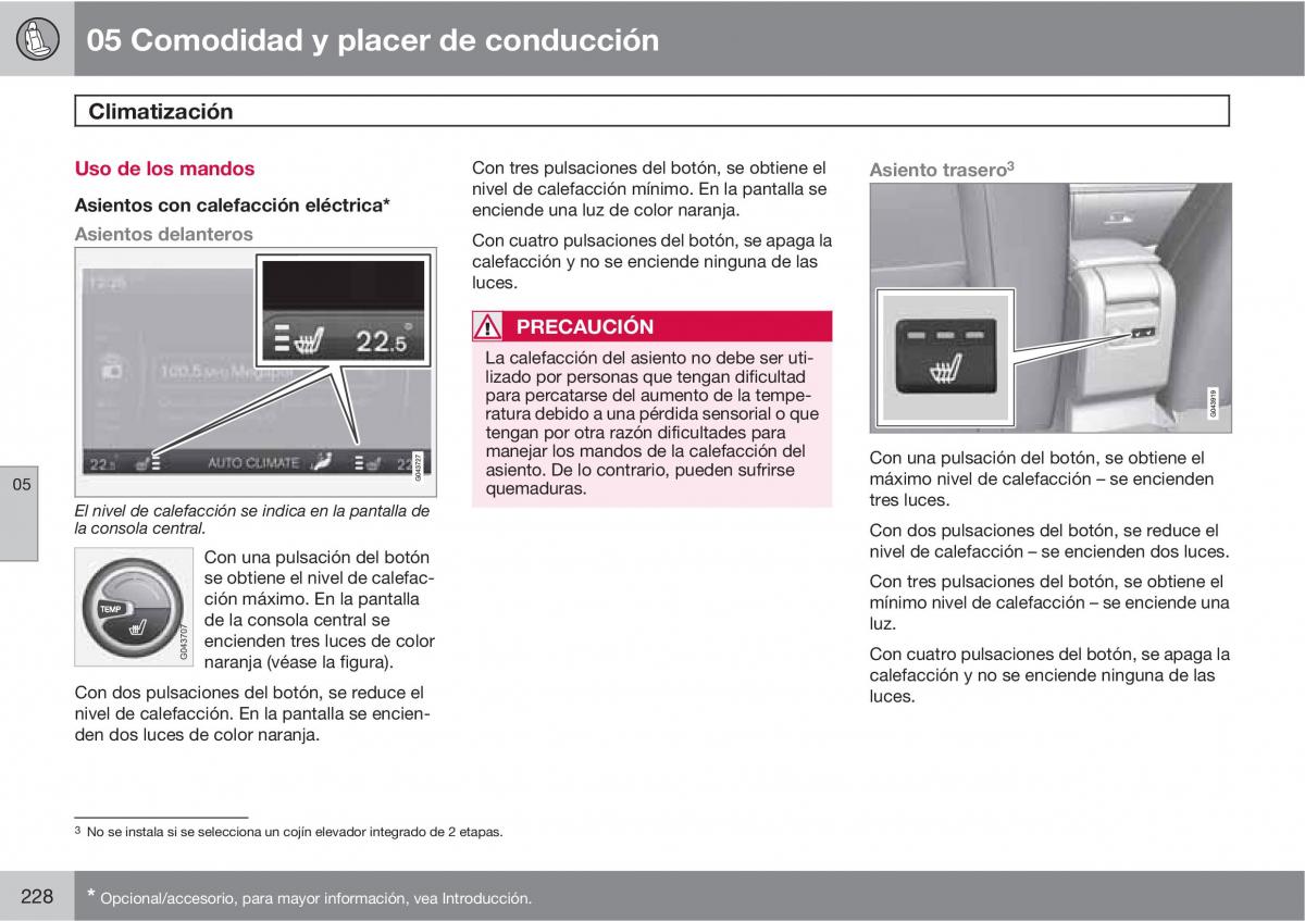 Volvo V70 III 3 manual del propietario / page 230