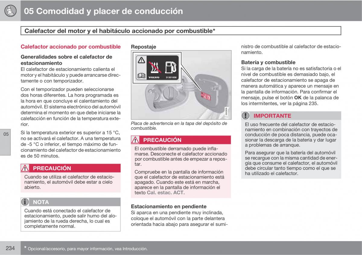 Volvo V70 III 3 manual del propietario / page 236