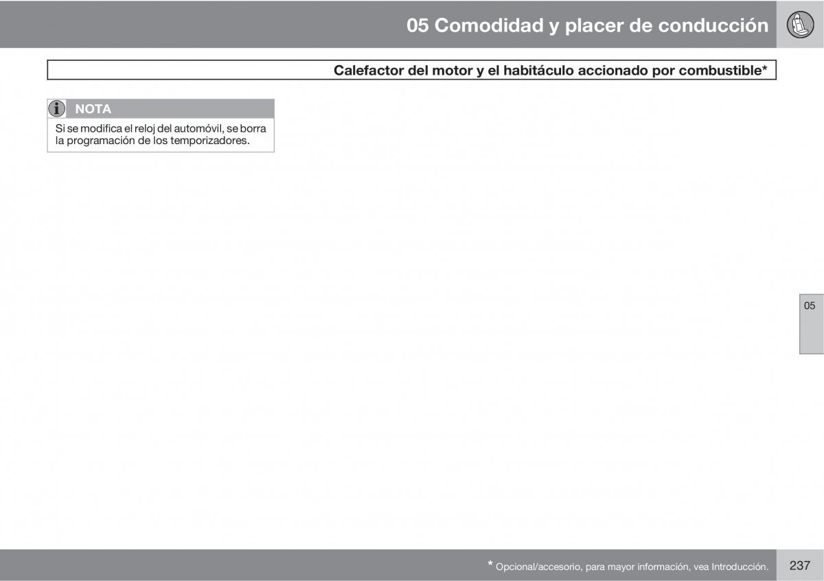 Volvo V70 III 3 manual del propietario / page 239