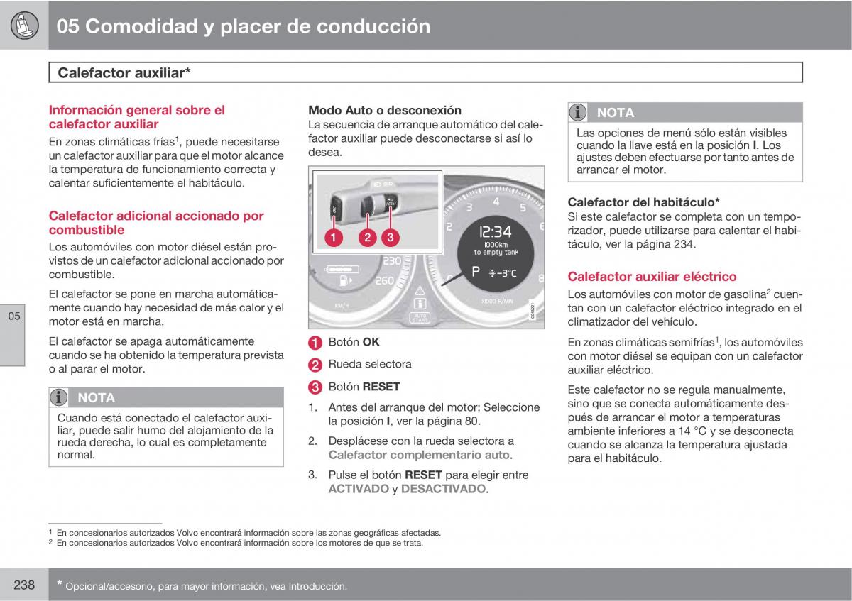 Volvo V70 III 3 manual del propietario / page 240