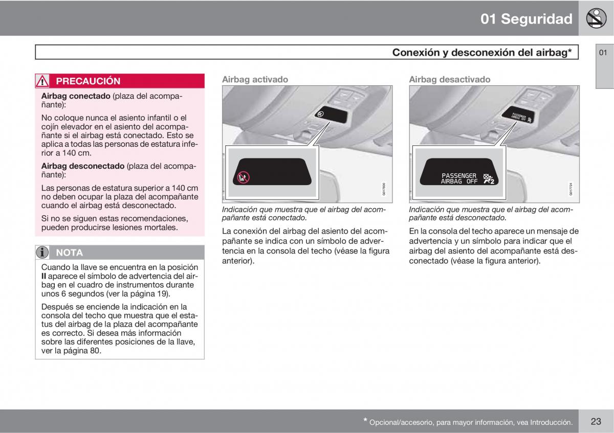 Volvo V70 III 3 manual del propietario / page 25