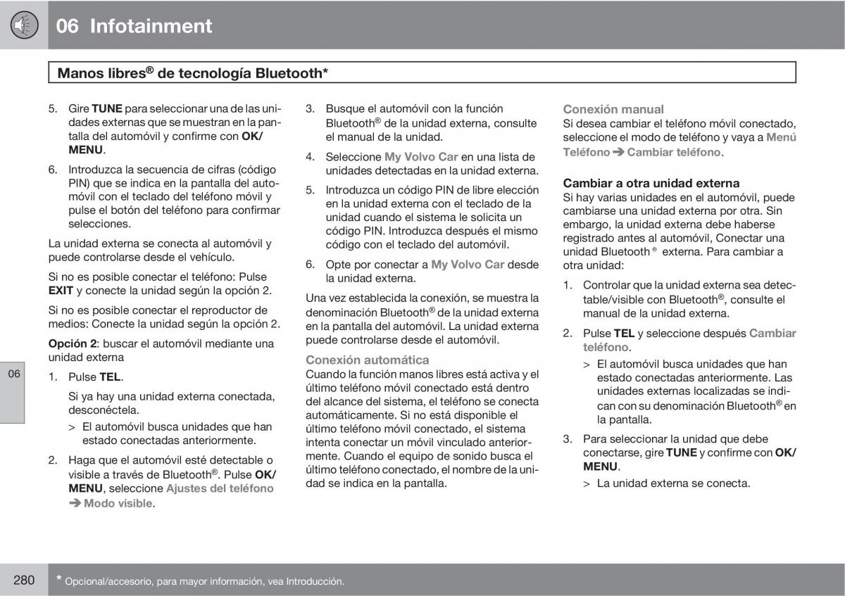 Volvo V70 III 3 manual del propietario / page 282