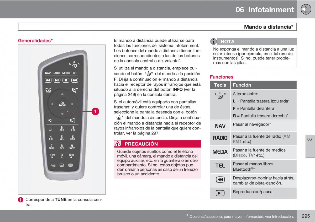 Volvo V70 III 3 manual del propietario / page 297