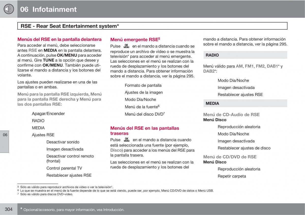 Volvo V70 III 3 manual del propietario / page 306