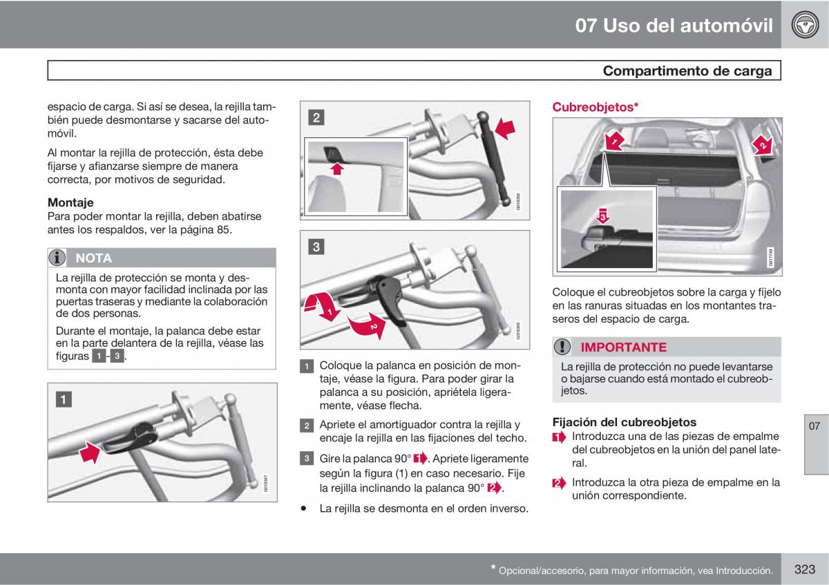 Volvo V70 III 3 manual del propietario / page 325