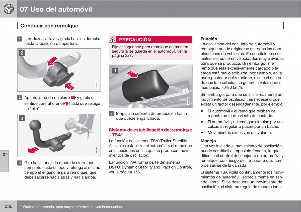 Volvo V70 III 3 manual del propietario / page 332