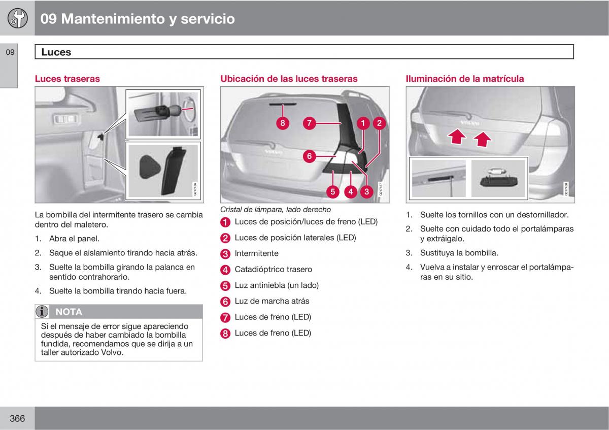 Volvo V70 III 3 manual del propietario / page 368