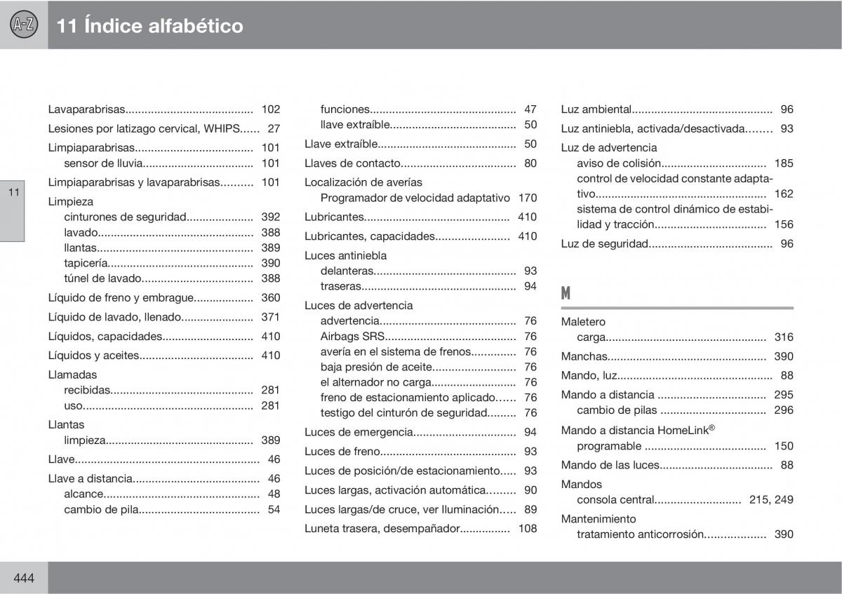 Volvo V70 III 3 manual del propietario / page 446