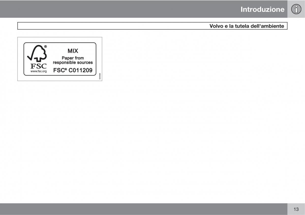 Volvo V70 III 3 manuale del proprietario / page 15