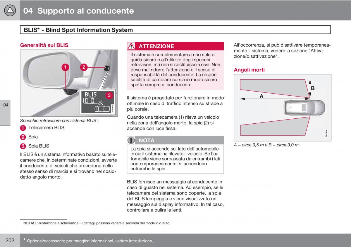 Volvo V70 III 3 manuale del proprietario / page 204