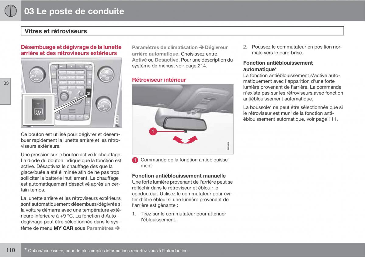 Volvo V70 III 3 manuel du proprietaire / page 112