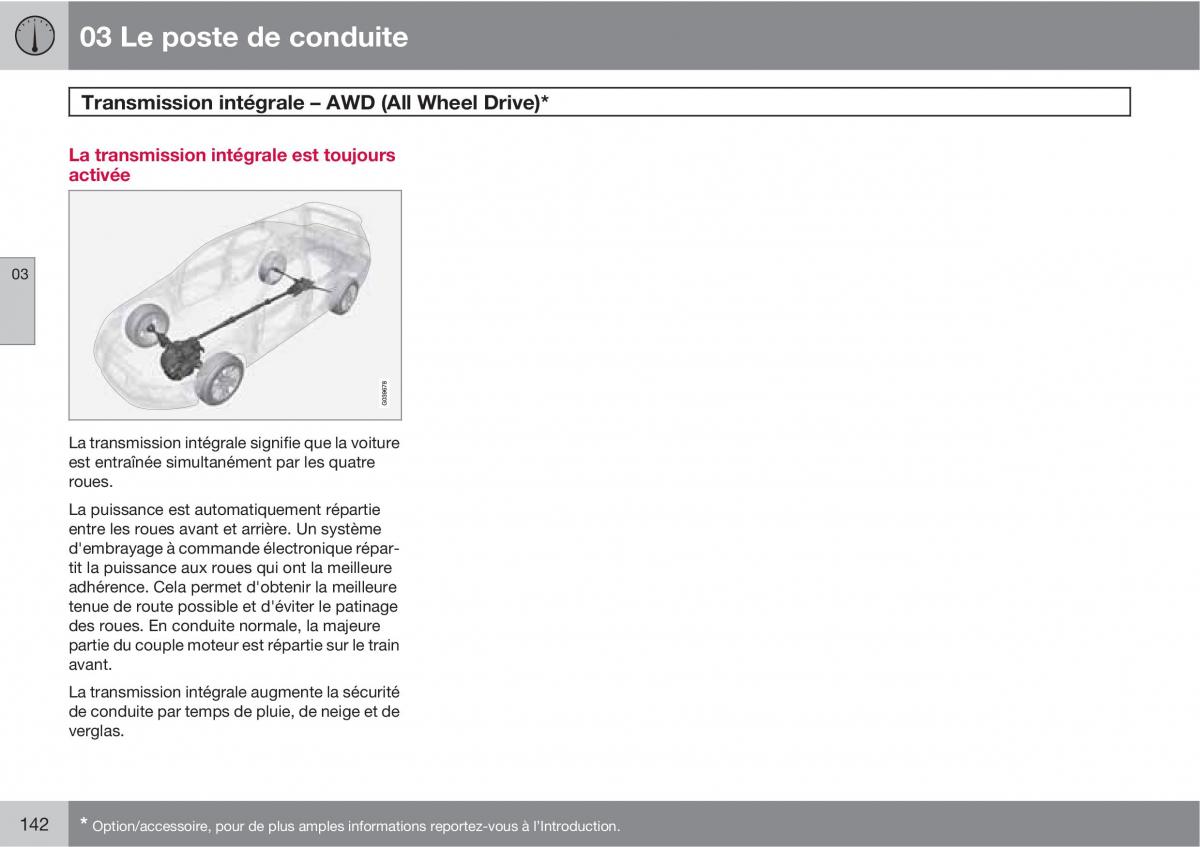 Volvo V70 III 3 manuel du proprietaire / page 144