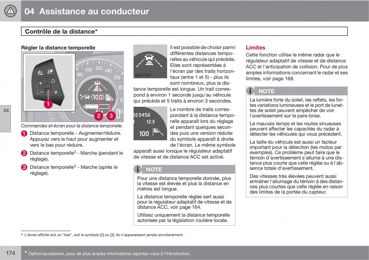 Volvo V70 III 3 manuel du proprietaire / page 176