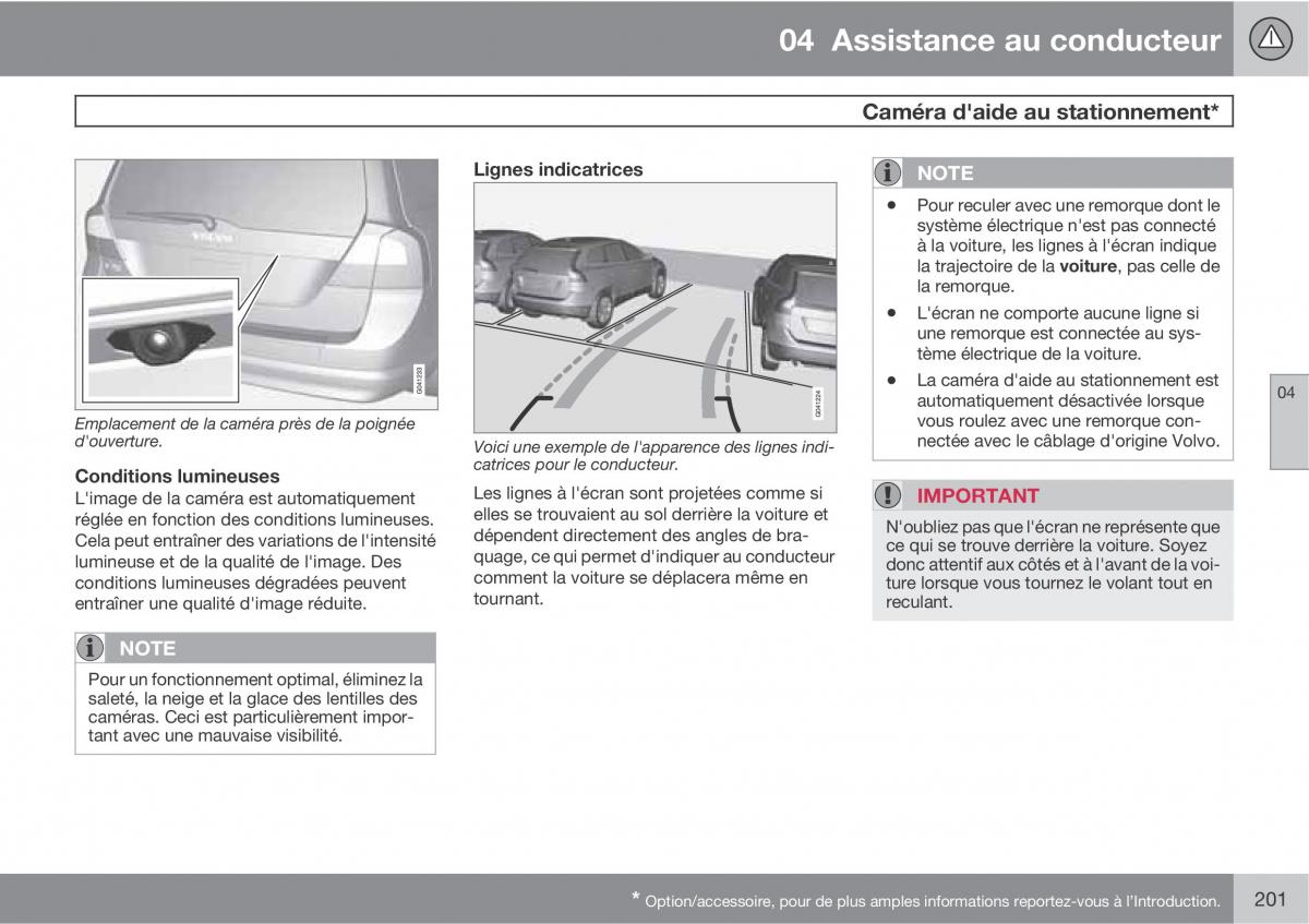 Volvo V70 III 3 manuel du proprietaire / page 203