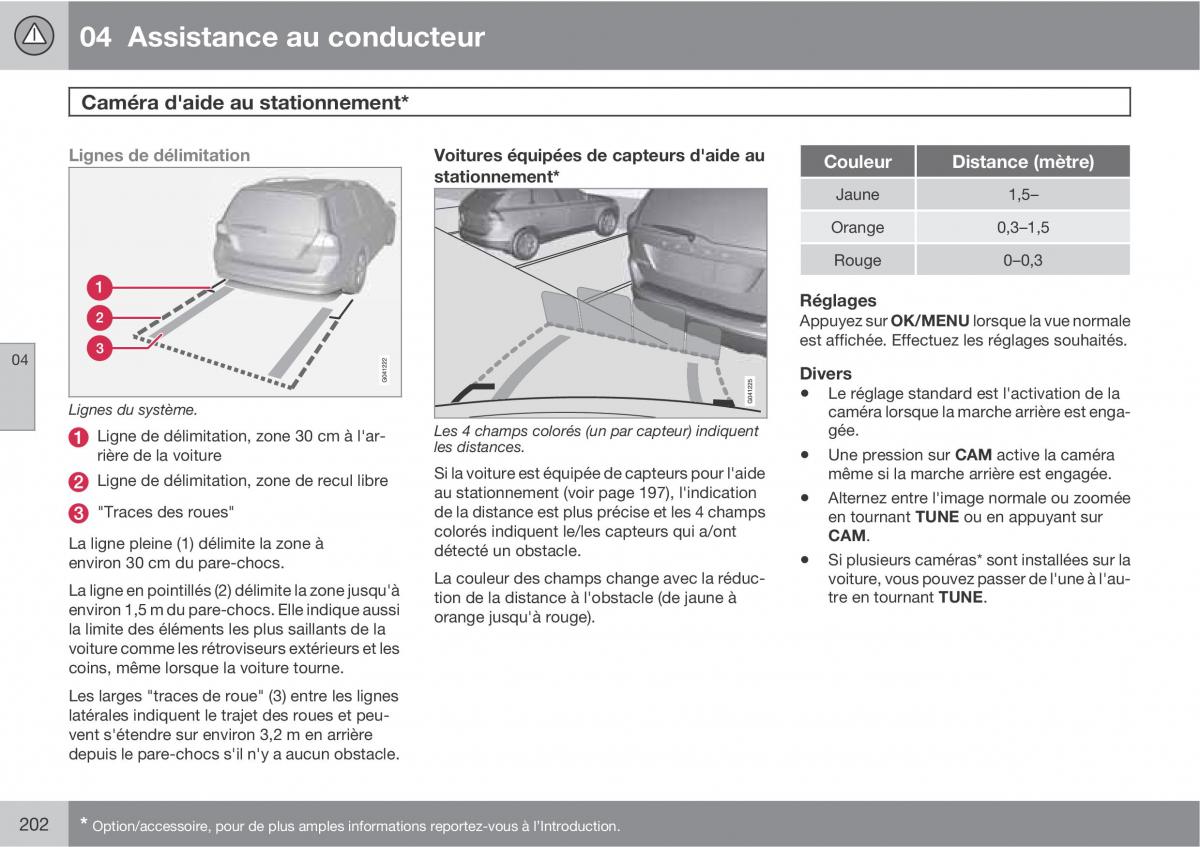 Volvo V70 III 3 manuel du proprietaire / page 204