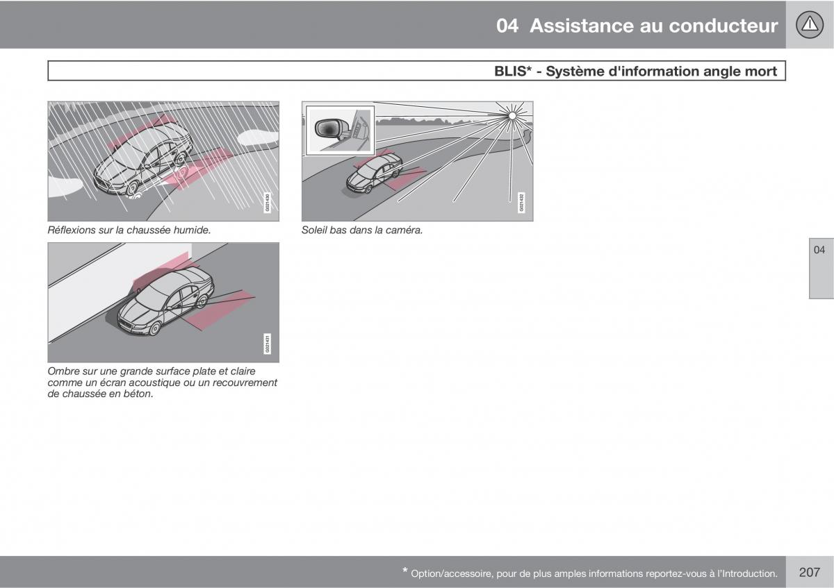 Volvo V70 III 3 manuel du proprietaire / page 209