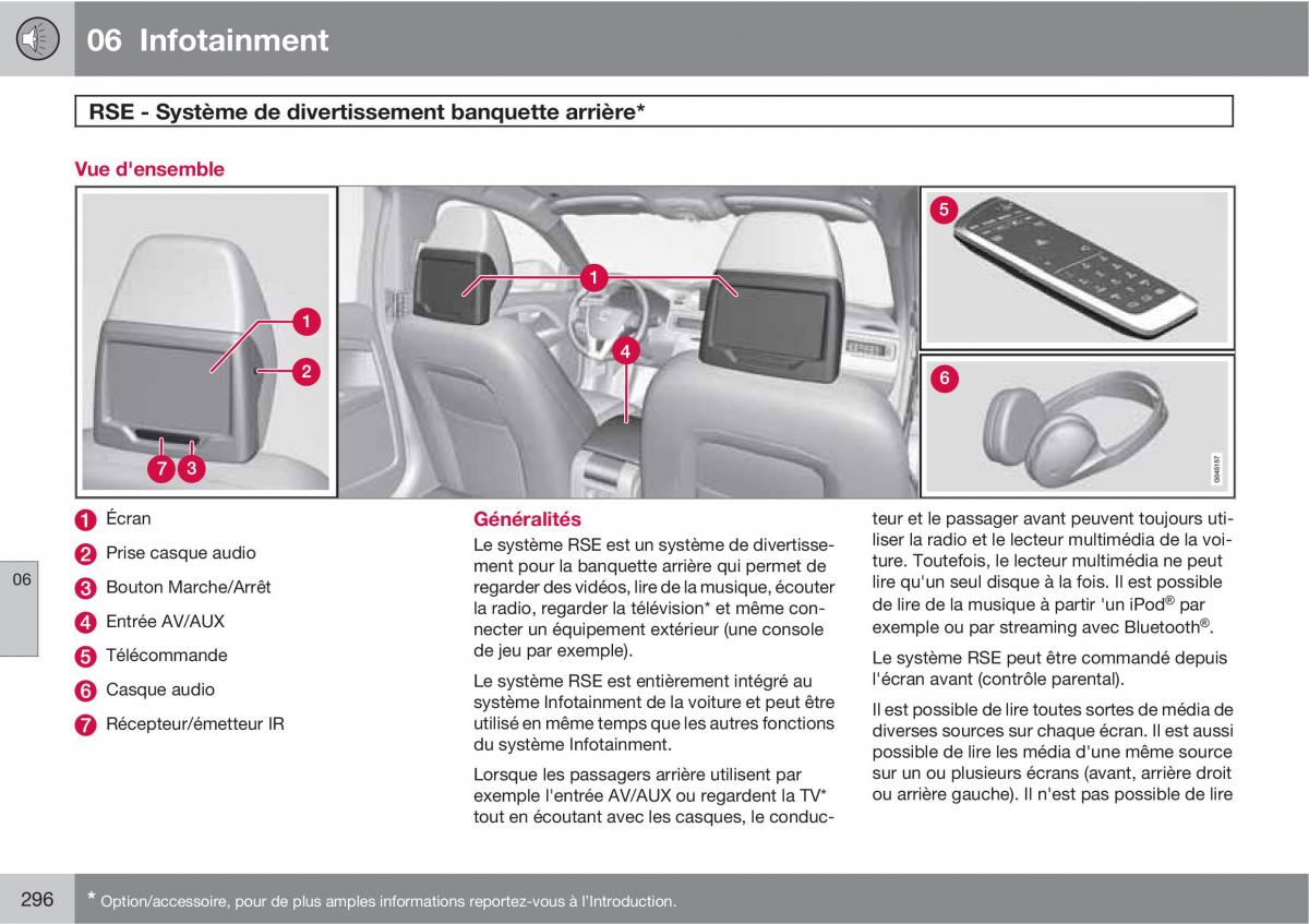 Volvo V70 III 3 manuel du proprietaire / page 298