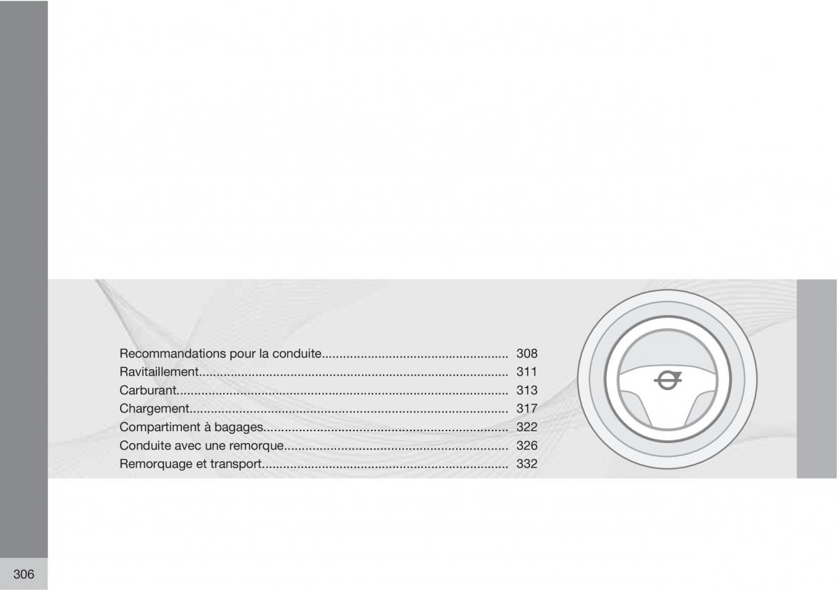Volvo V70 III 3 manuel du proprietaire / page 308