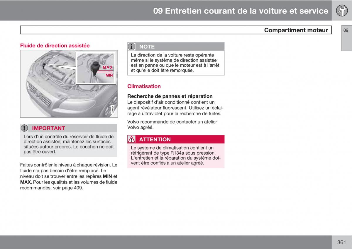 Volvo V70 III 3 manuel du proprietaire / page 363