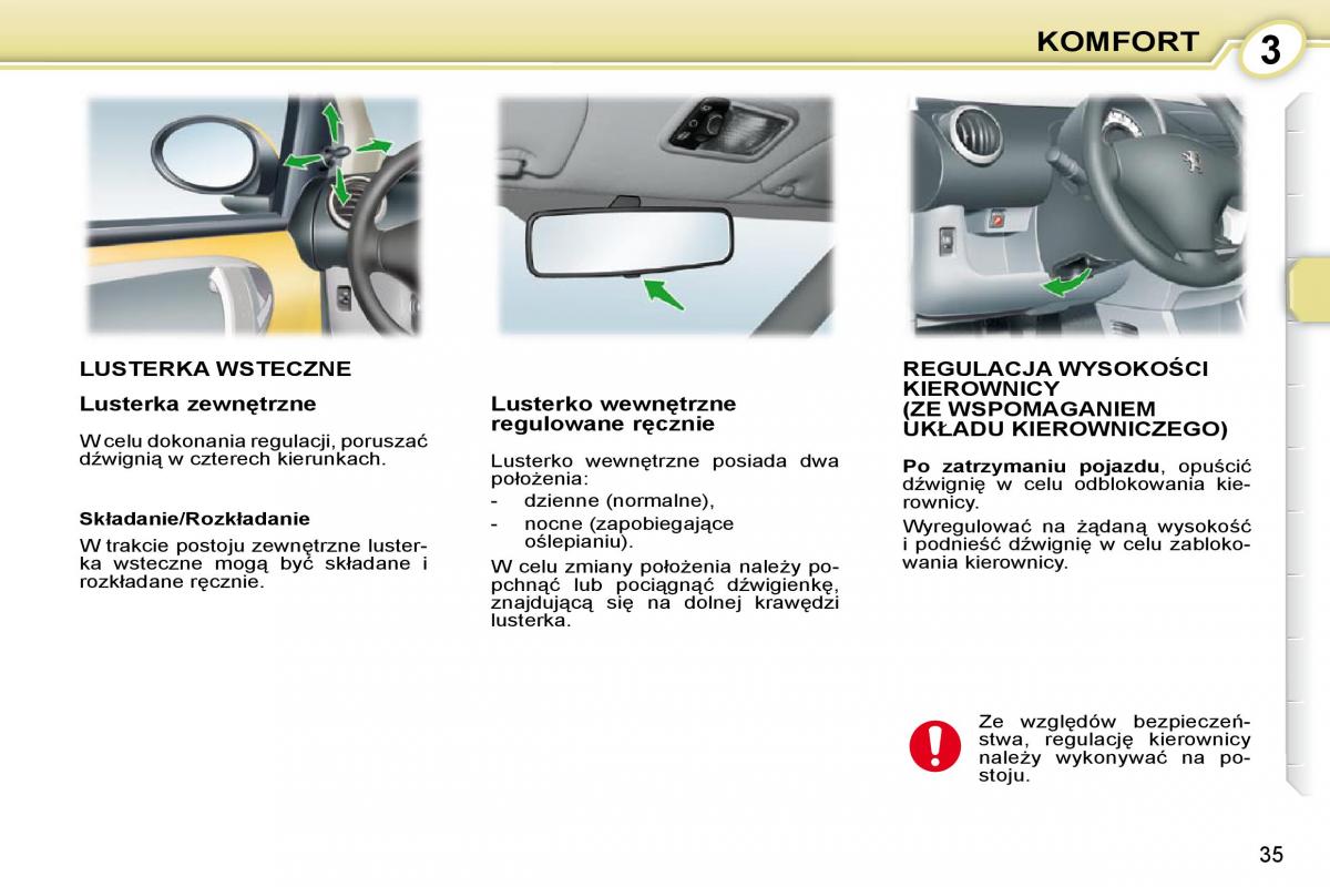 Peugeot 107 instrukcja obslugi / page 20