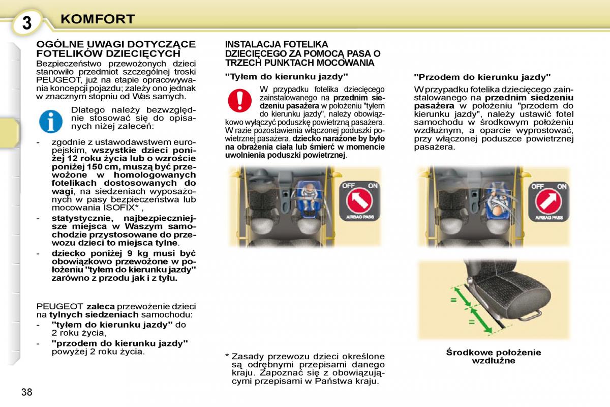 Peugeot 107 instrukcja obslugi / page 23