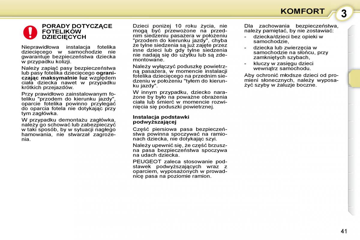 Peugeot 107 instrukcja obslugi / page 25