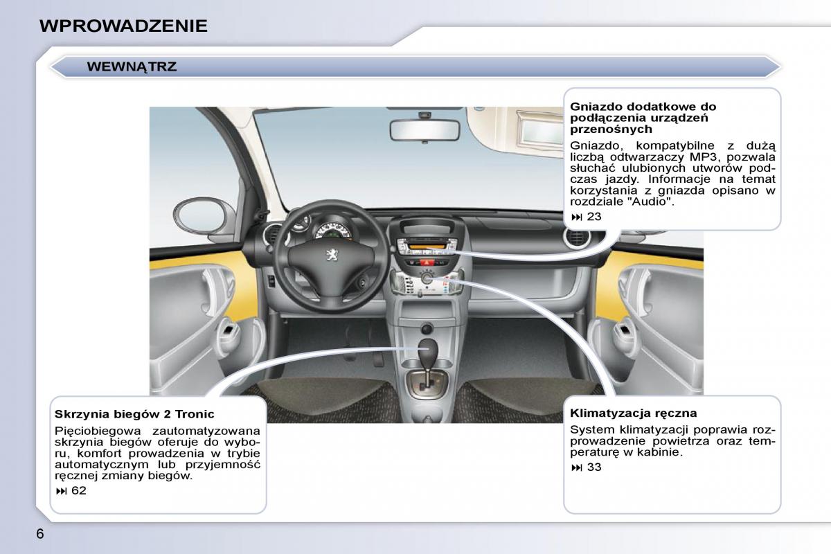 Peugeot 107 instrukcja obslugi / page 31