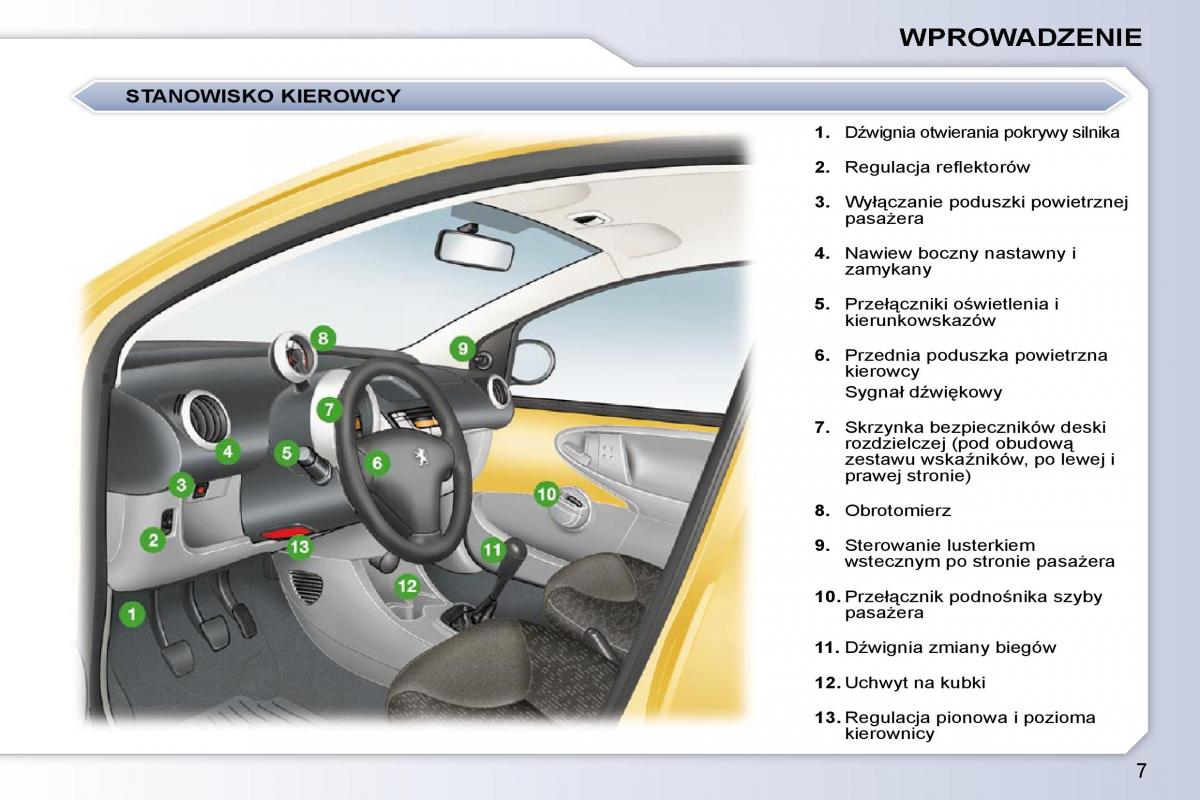 Peugeot 107 instrukcja obslugi / page 32