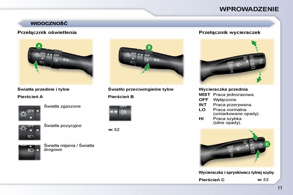 Peugeot 107 instrukcja obslugi / page 36