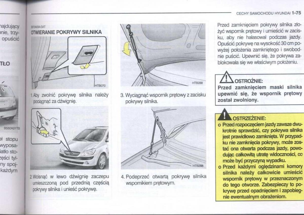 Hyundai Getz instrukcja obslugi / page 87