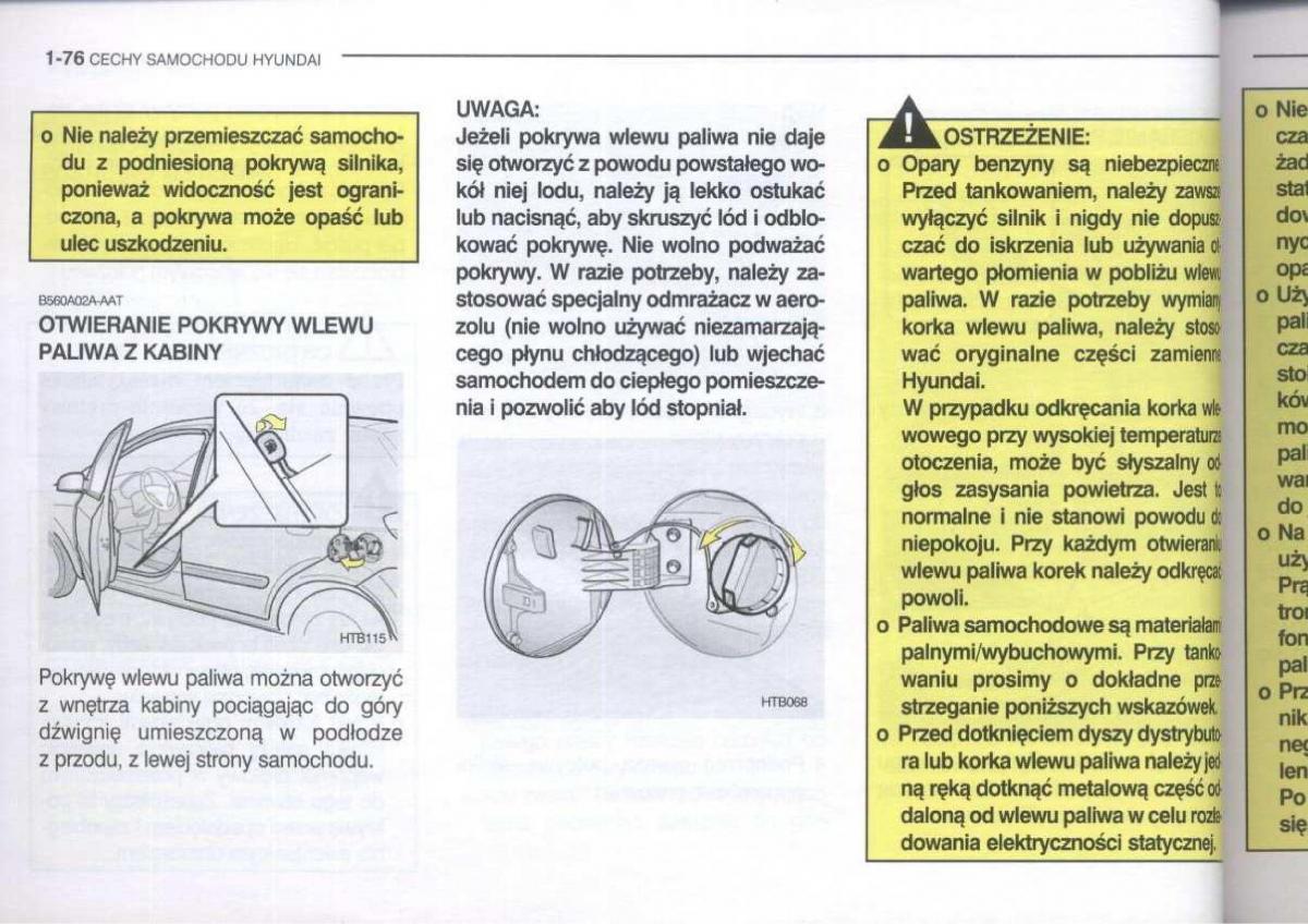 Hyundai Getz instrukcja obslugi / page 88