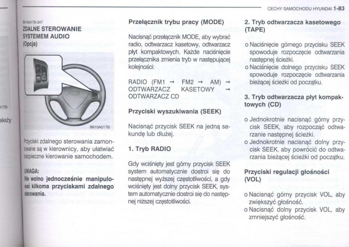 Hyundai Getz instrukcja obslugi / page 95