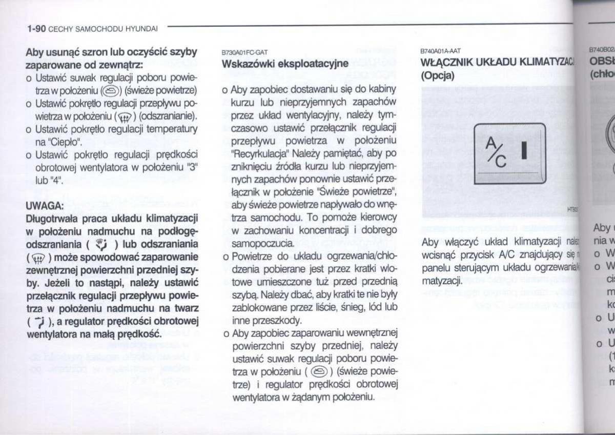 Hyundai Getz instrukcja obslugi / page 102