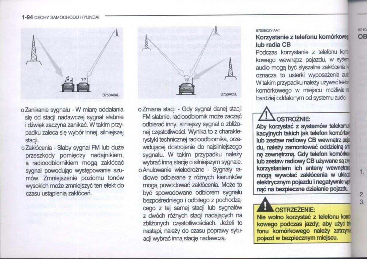 Hyundai Getz instrukcja obslugi / page 106